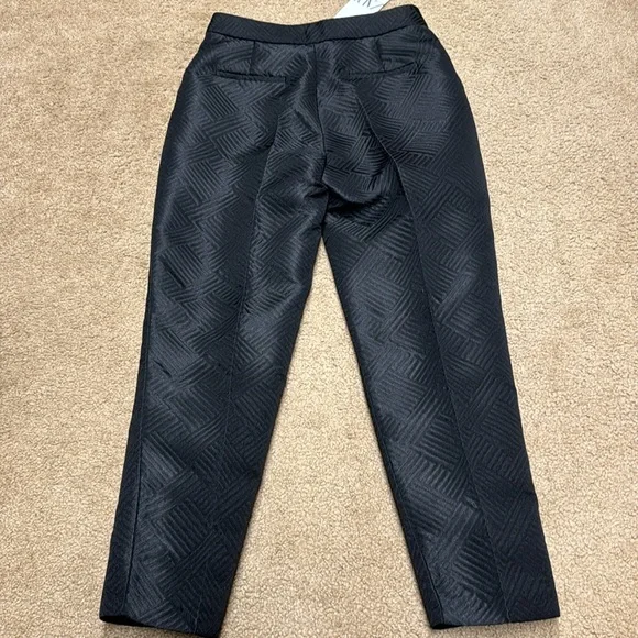 Zara women textured suit straight pants. Small. NWT! - Picture 6 of 6